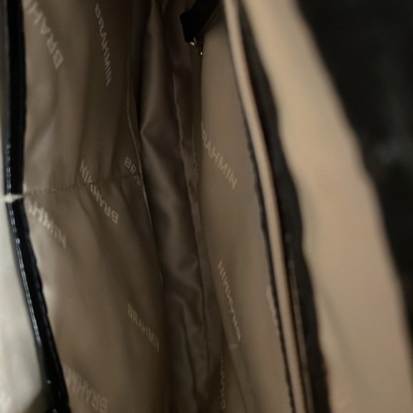 BRAHMIN LEATHER TOTE HANDBAG - Picture 4 of 11